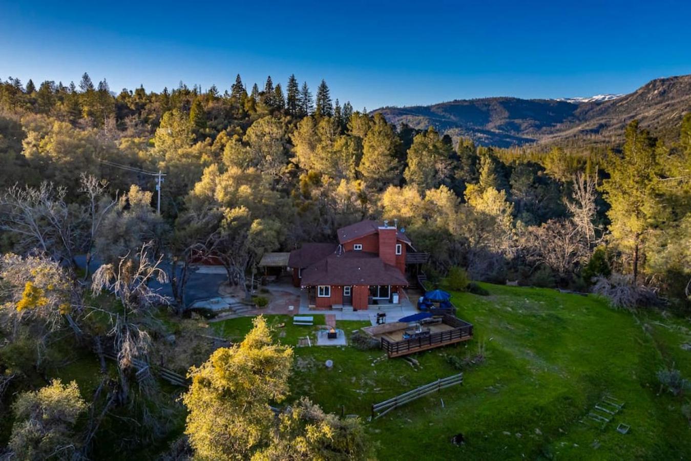 Sierra Vista Lookout Lodge With Creek, Waterfall And Waterholes, Minutes From Bass Lake And Yosemite South Gate North Fork Экстерьер фото